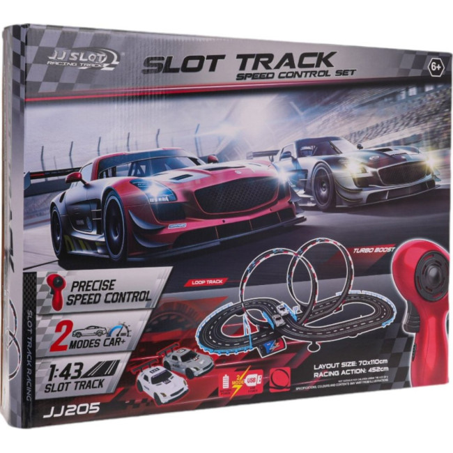 Детская гоночная трасса MAX SPEED + Автомобили