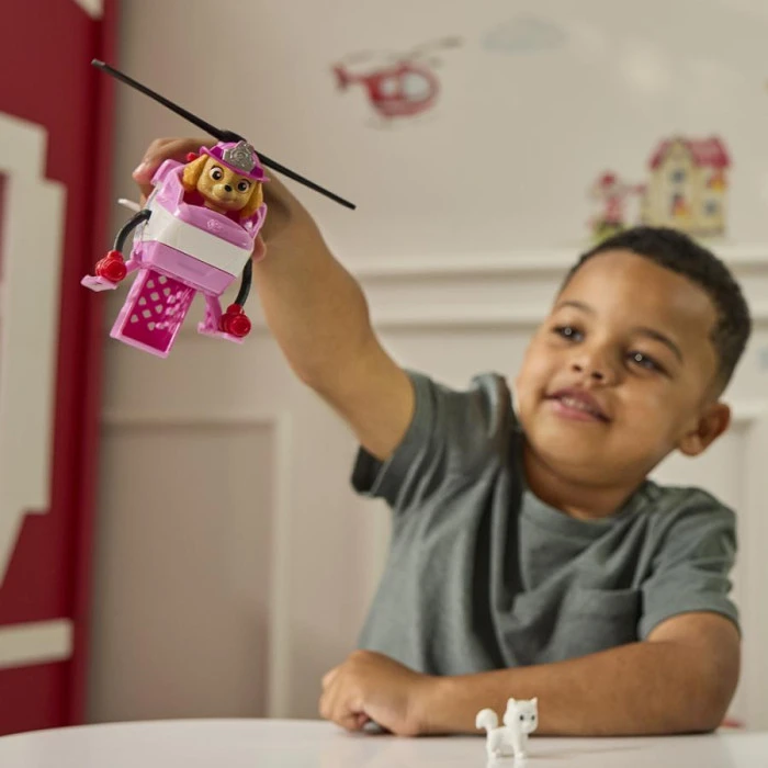 Вертолет детский Spin Master Пожарная спасательная миссия с водителем Скай