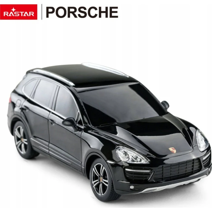 Машинка на радиоуправлении 1:24 Porsche Cayenne Turbo Black RASTAR