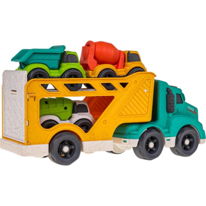 Детский игрушечный набор ECO Vehicles Эвакуатор + Машины ZAU.933-452M