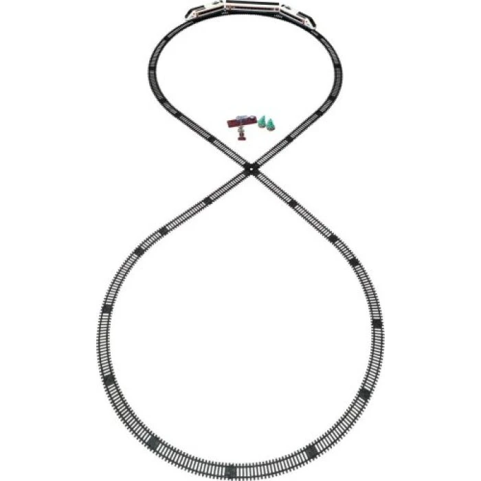 Детский поезд с рельсами