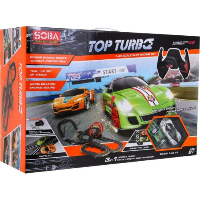 Детская гоночная трасса Top Turbo для детей 8+