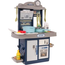 Детская кухня Ramiz с функцией звука на 28 эл. синяя