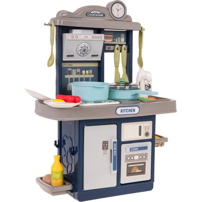 Детская кухня Ramiz с функцией звука на 28 эл. синяя