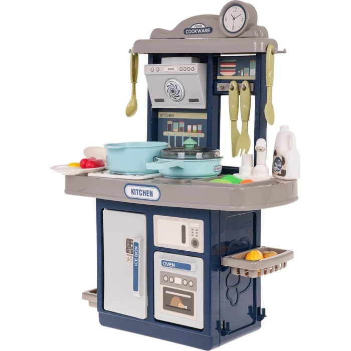 Детская кухня Ramiz с функцией звука на 28 эл. синяя