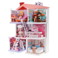 Детский кукольный домик + аксессуары ZDZ.WS8971