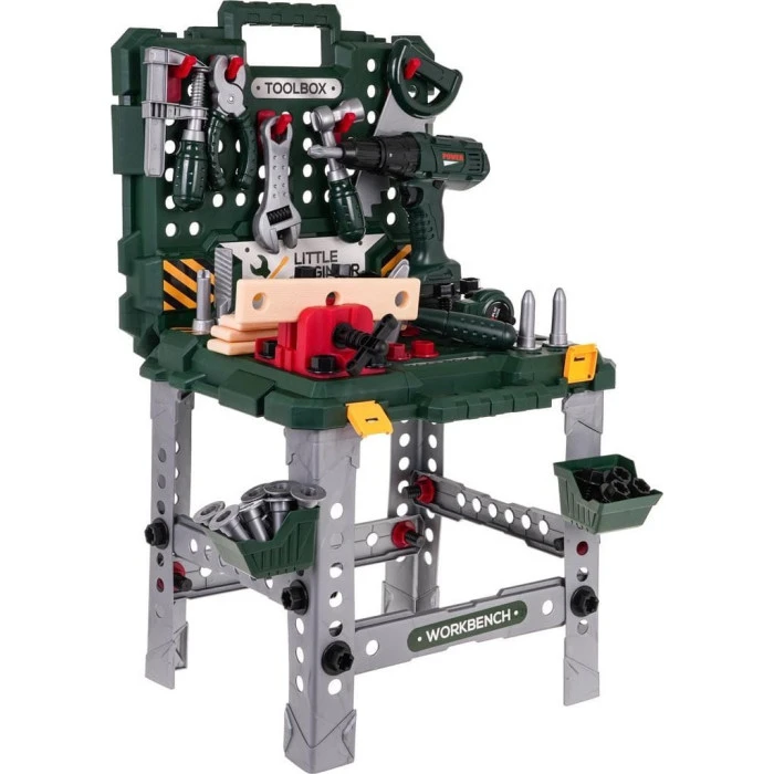 Дитячий набір інструментів 2в1 RAMIZ DIY, на стійці