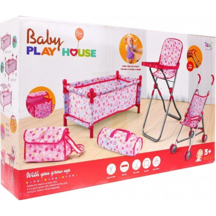 Дитячий набір аксесуарів для ляльки 3+