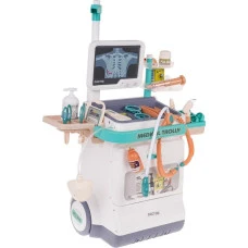 Детский набор врача ЭКГ + аксессуары ZDZ.660-90