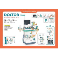 Інтерактивний набір лікаря з медичним візком для дітей 3+