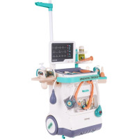 Інтерактивний набір лікаря з медичним візком для дітей 3+