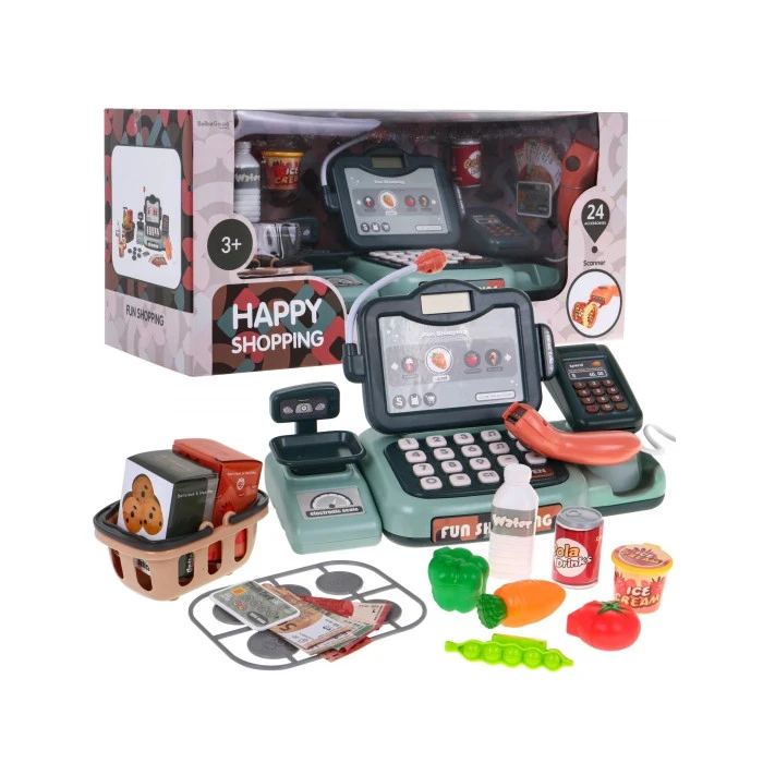 Детская интерактивная касса для детей 3+