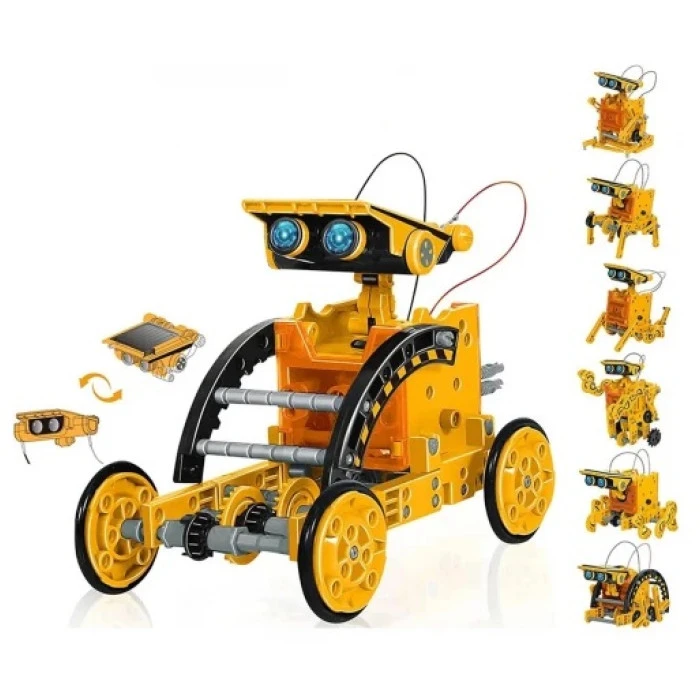 Детский набор солнечных батарей 12в1 синий Ramiz ZAU.1232-68