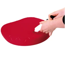 Подушка асимметричная сенсомоторная SISSEL Sitfit Plus, красная