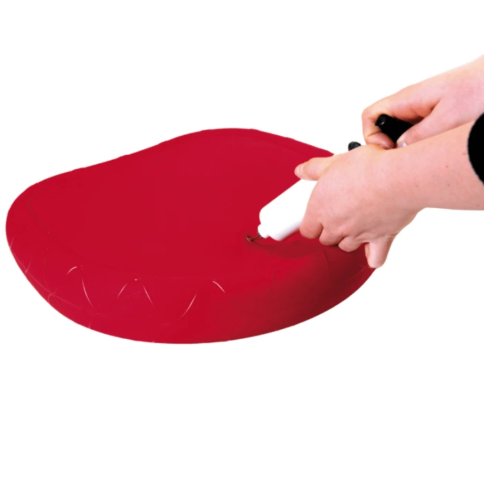 Подушка асимметричная сенсомоторная SISSEL Sitfit Plus, красная