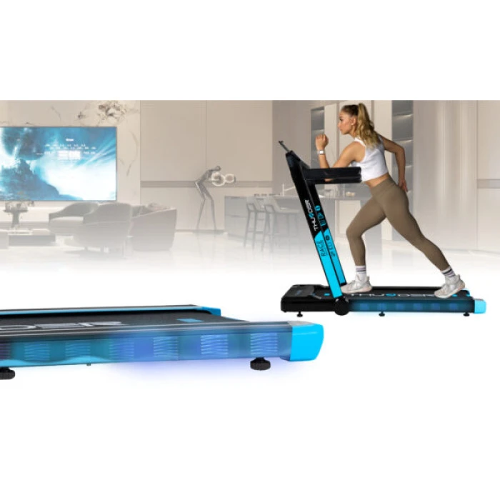 Беговая дорожка электрическая THUNDER RACE-BLACK