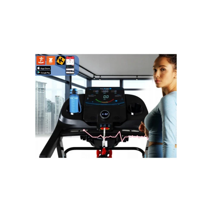 Беговая дорожка электрическая THUNDER REACT-DS-BLACK