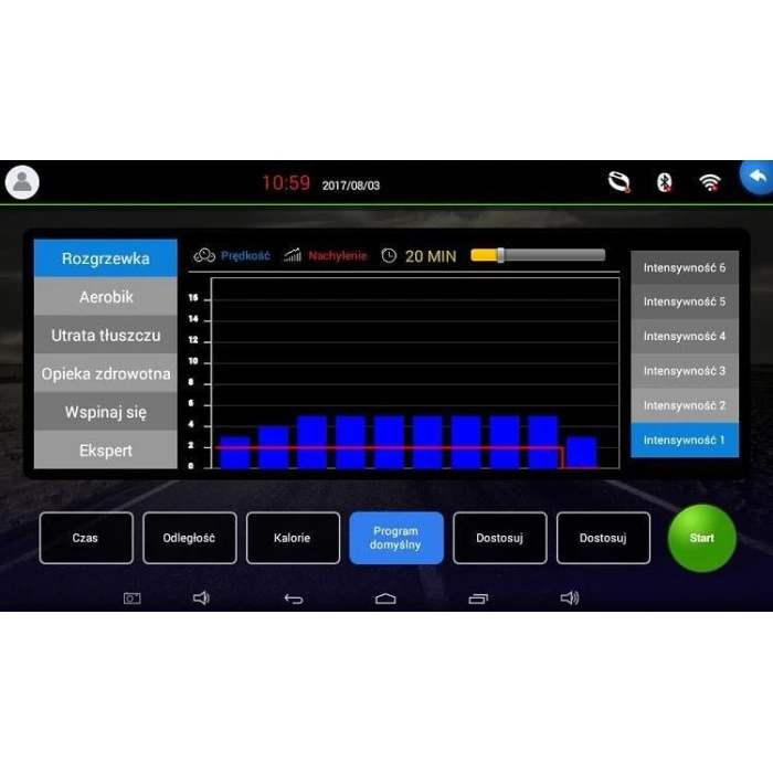 Беговая дорожка электрическая APVsport APV8000 Futura Prestige, группа 1+ дополнительное оборудование