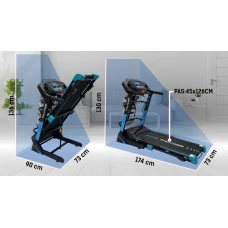 Бігова доріжка електрична THUNDER BIONIC-D