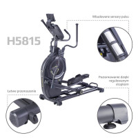 Орбитрек магнитно-воздушный H5815 HMS PREMIUM черный