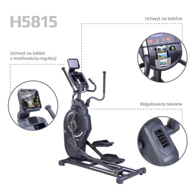Орбитрек магнитно-воздушный H5815 HMS PREMIUM черный