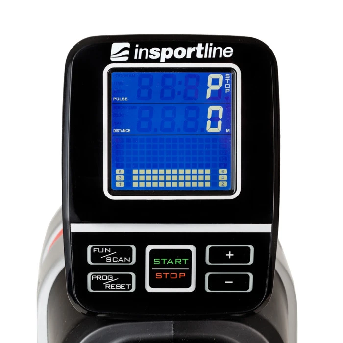 Гребной тренажер магнитный inSPORTline Yukona черный