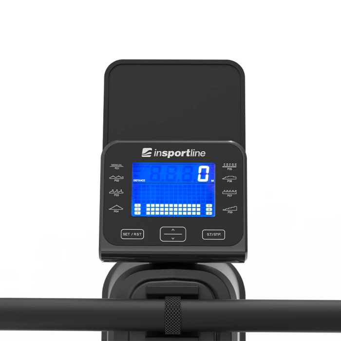 Гребной тренажер магнитный inSPORTline Yukona черный