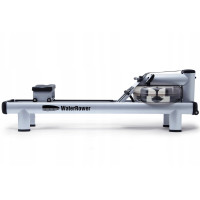Гребной водный тренажер WaterRower M1 HiRise S4 Aluminum серый