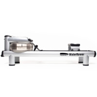 Гребной водный тренажер WaterRower M1 HiRise S4 Aluminum серый