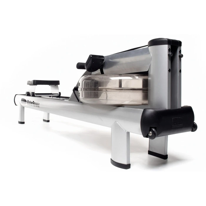 Гребной водный тренажер WaterRower M1 HiRise S4 Aluminum серый