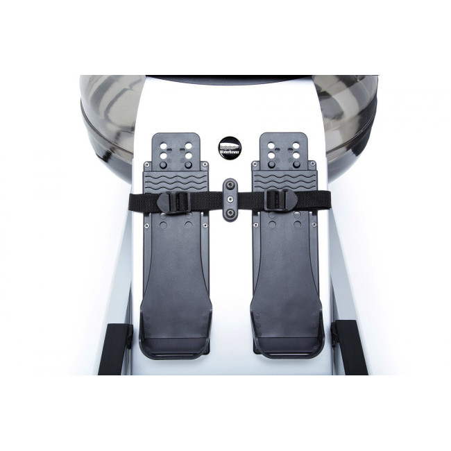Гребной водный тренажер WaterRower M1 HiRise S4 Aluminum серый