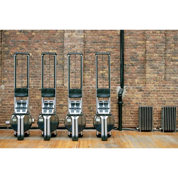 Гребной водный тренажер WaterRower M1 HiRise S4 Aluminum серый