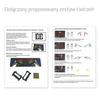 Дошка для віджимань багатофункціональна HMS PU10B