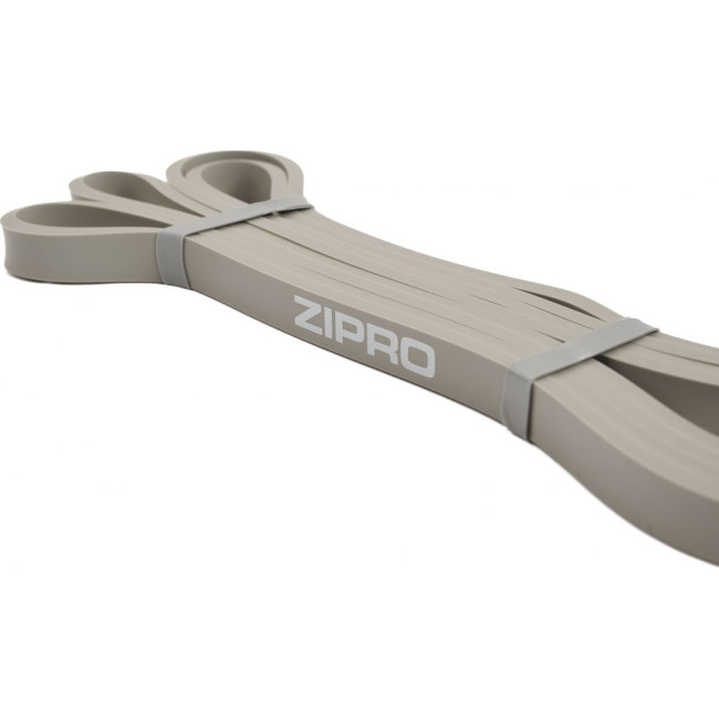 Набор лент-эспандеров для упражнений Zipro PowerBand 4 шт. черно-серый