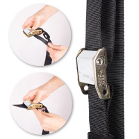 Стальные гимнастические кольца inSPORTline Ringo