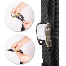 Стальные гимнастические кольца inSPORTline Ringo