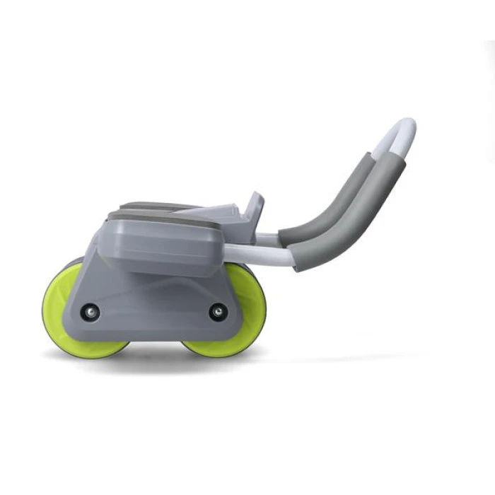 Колесо для тренировки мышц пресса HMS KA08 с LCD дисплеем и зарядкой, серое