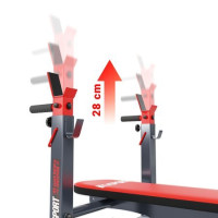 Скамья под штангу регулируемая KSSL110 K-SPORT