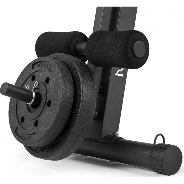 Скамейка регулируемая Zipro Volume с приставкой Скотта