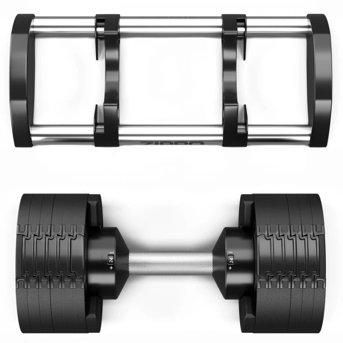 Гантель Zipro з регульованим навантаженням, кругла 24 кг