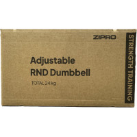 Гантель Zipro з регульованим навантаженням, кругла 24 кг