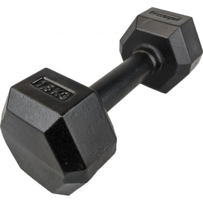 Гантель Kawmet Hexagonal чугун 7,5 кг