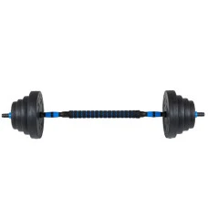 Гантели разборные битумные THUNDER GYM-03 с соединителем для штанги, 2 х 20 кг