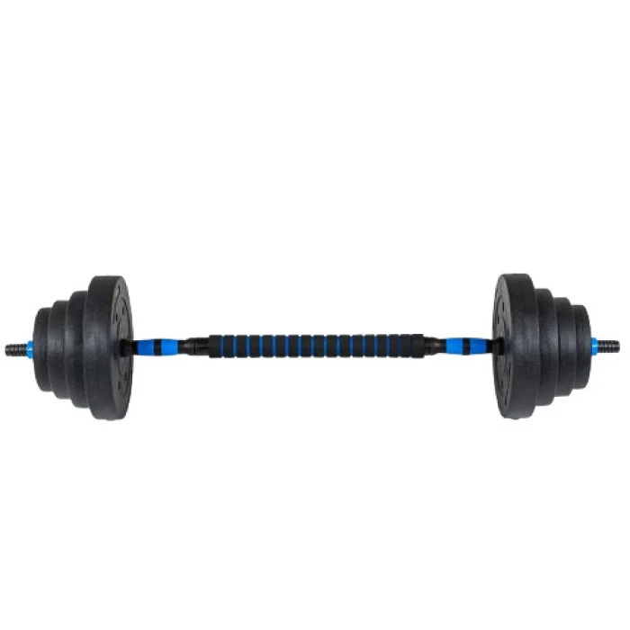 Гантели разборные битумные THUNDER GYM-03 с соединителем для штанги, 2 х 20 кг