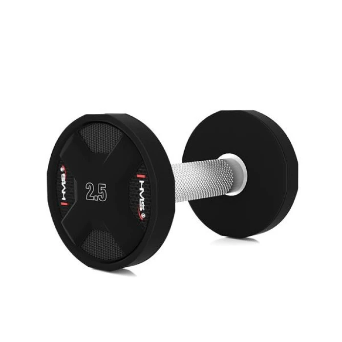 Гантель стальная HMS HPC, 2.5 кг