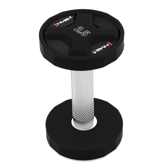 Гантель сталева HMS HPC, 2.5 кг