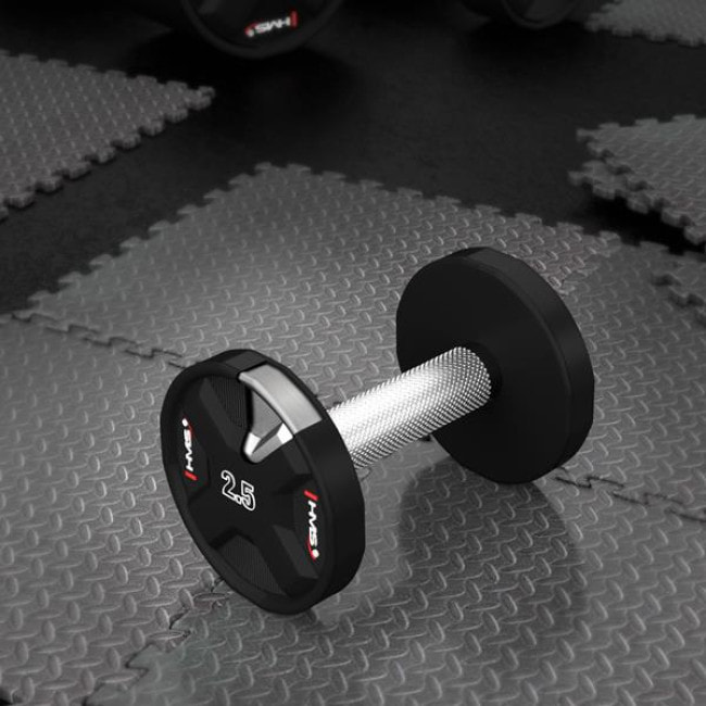 Гантель сталева HMS HPC, 2.5 кг