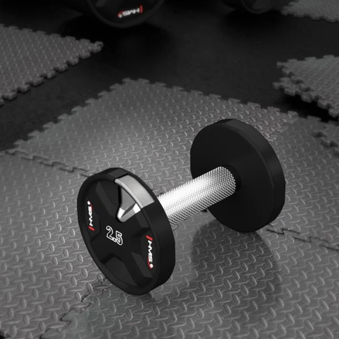 Гантель стальная HMS HPC, 2.5 кг