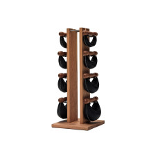 Гантели с подставкой NOHrD SwingBel Tower 2-8 Kg Set Oxbridge Cherry Leather