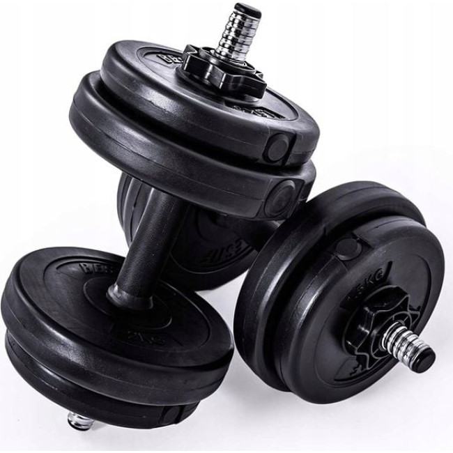 Гантели разборные битумные Bestif BH015, 2 х 7,5 кг